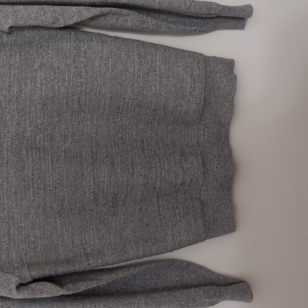 J Crew Mens Gray/White Marled Crew Neck Sweater Size S Cotton GUC - Picture 5 of 5